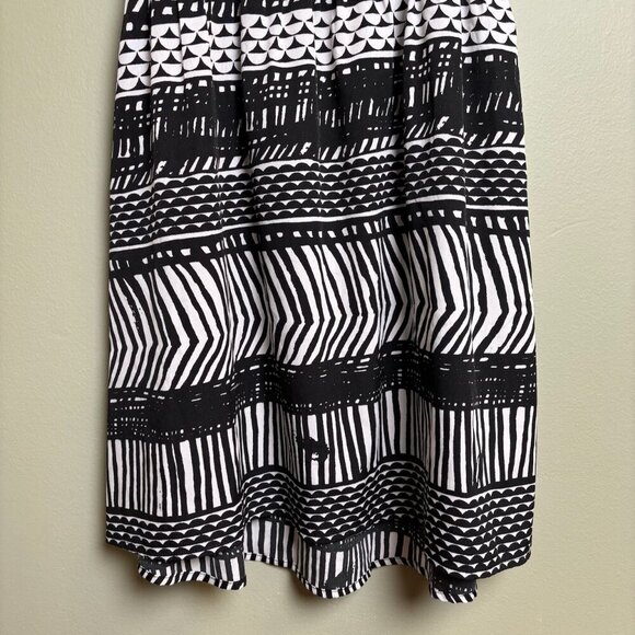 Roxy Womens Babydoll Dress Size Small Lightweight Spaghetti Strap Geometric Y2K - Picture 3 of 12